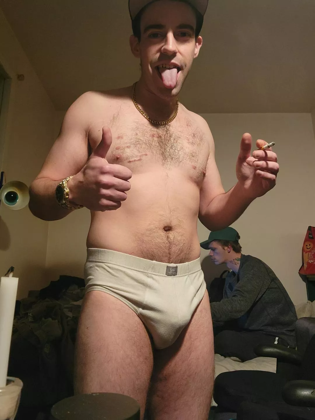 I love to show my bulge posted by Prize-Locksmith8940