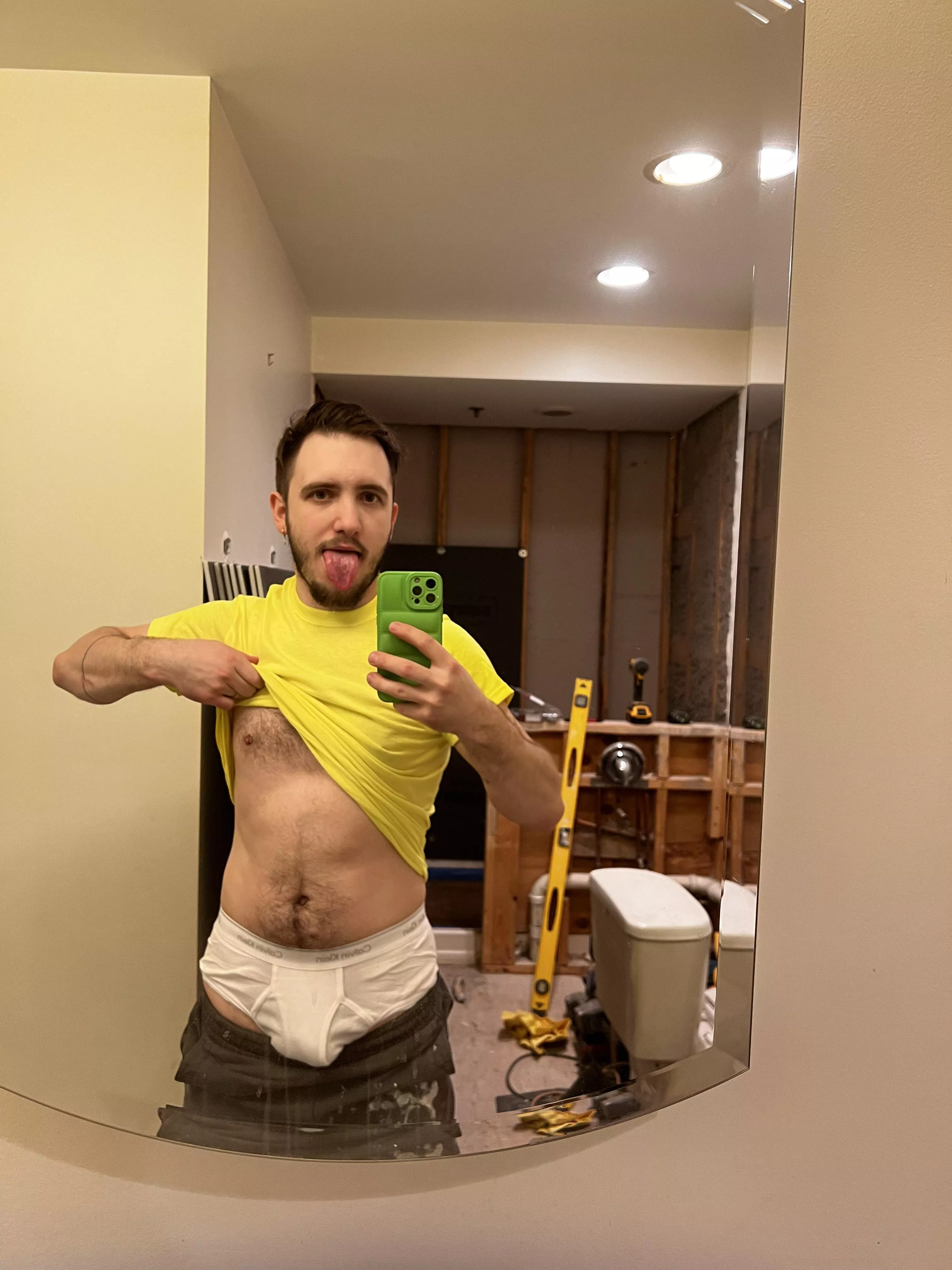 I love to wear tighty-whitie at work posted by vlad_chi_art