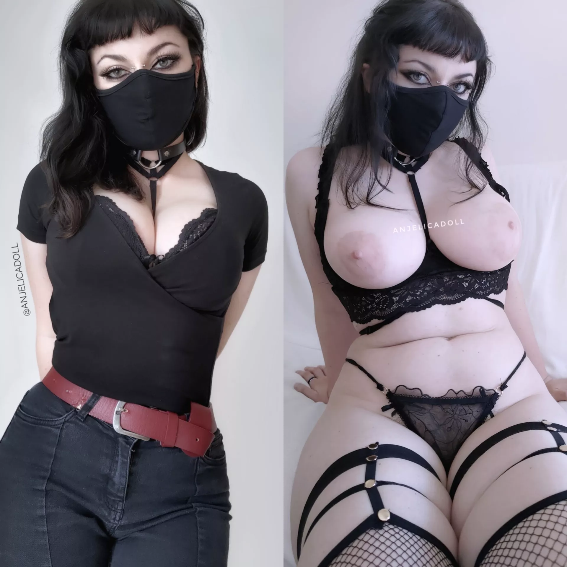 I love wearing slutty fishnets under normal clothes posted by anjelicadoll