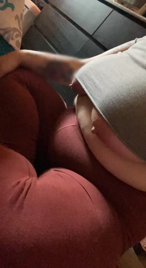 I love when they hang out of the bottom of my shirt 🥰 by ohsosweet789