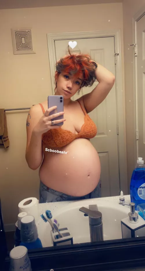 I loveddddd my bump almost enough to have another kid 🙈Making a Dropbox finally 😅 by ScBoobeahr