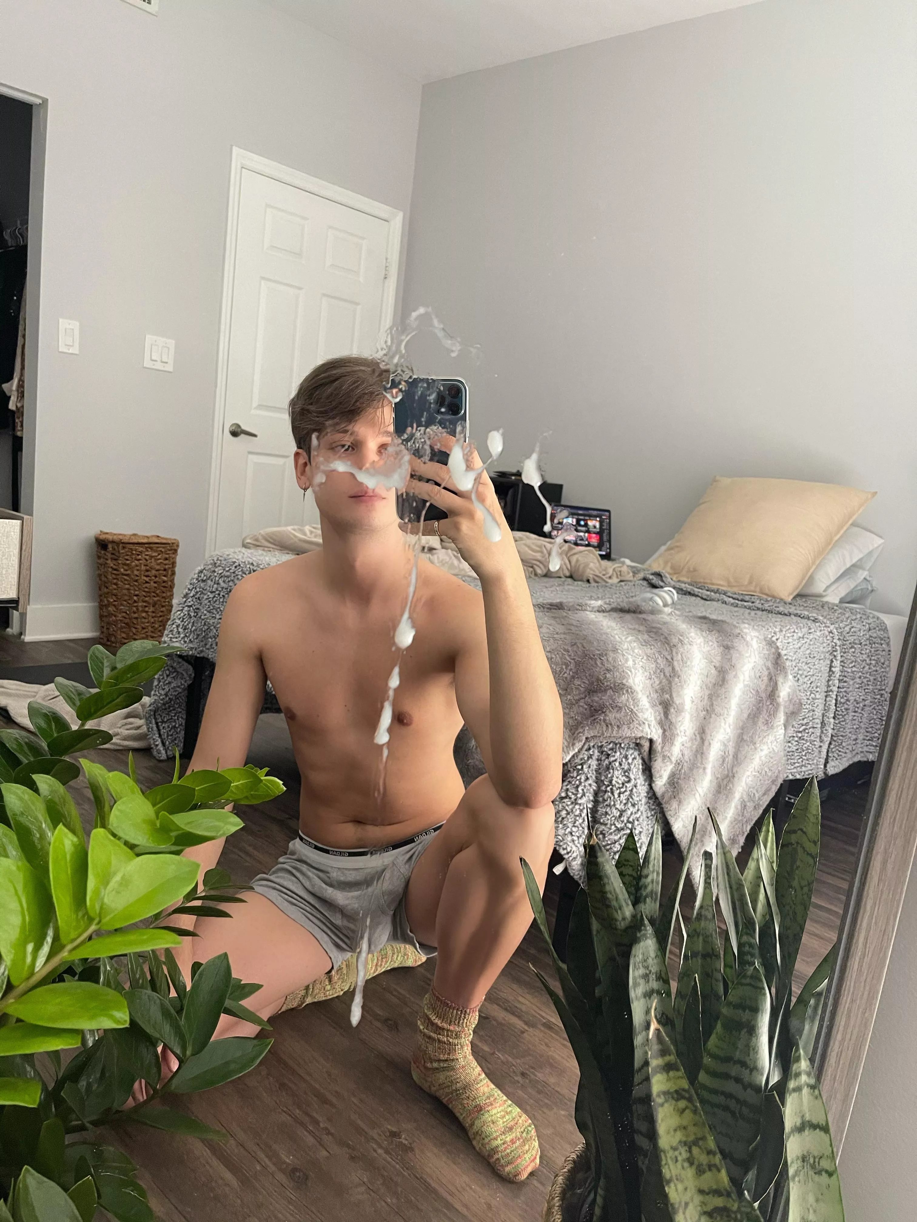 I made a mess 😛 posted by cadencarmichael