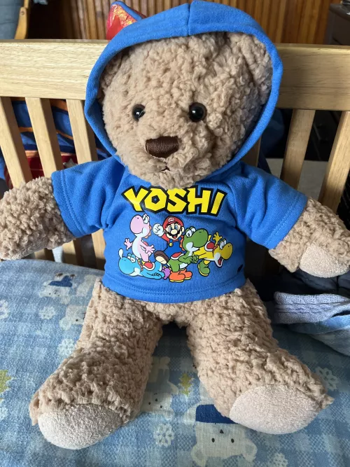 I made a new friend at Build-a-Bear! His name is Stuart and he’s only 1! by DiaperedDanny