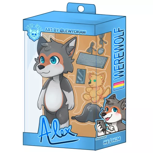 I made another one of my Action Figure YCHs!! by LarrySahArt