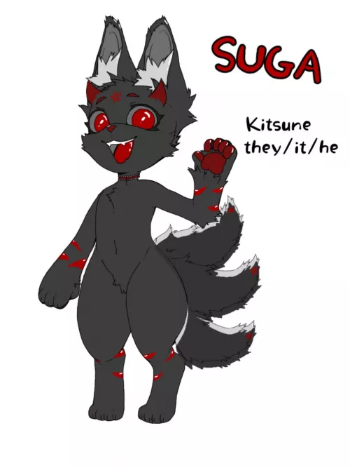 i made my first fursona! by Daichislilweeb