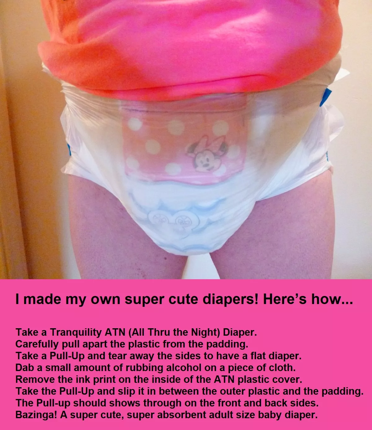 I made my own super cute diapers! [DIY] posted by Shortpint12