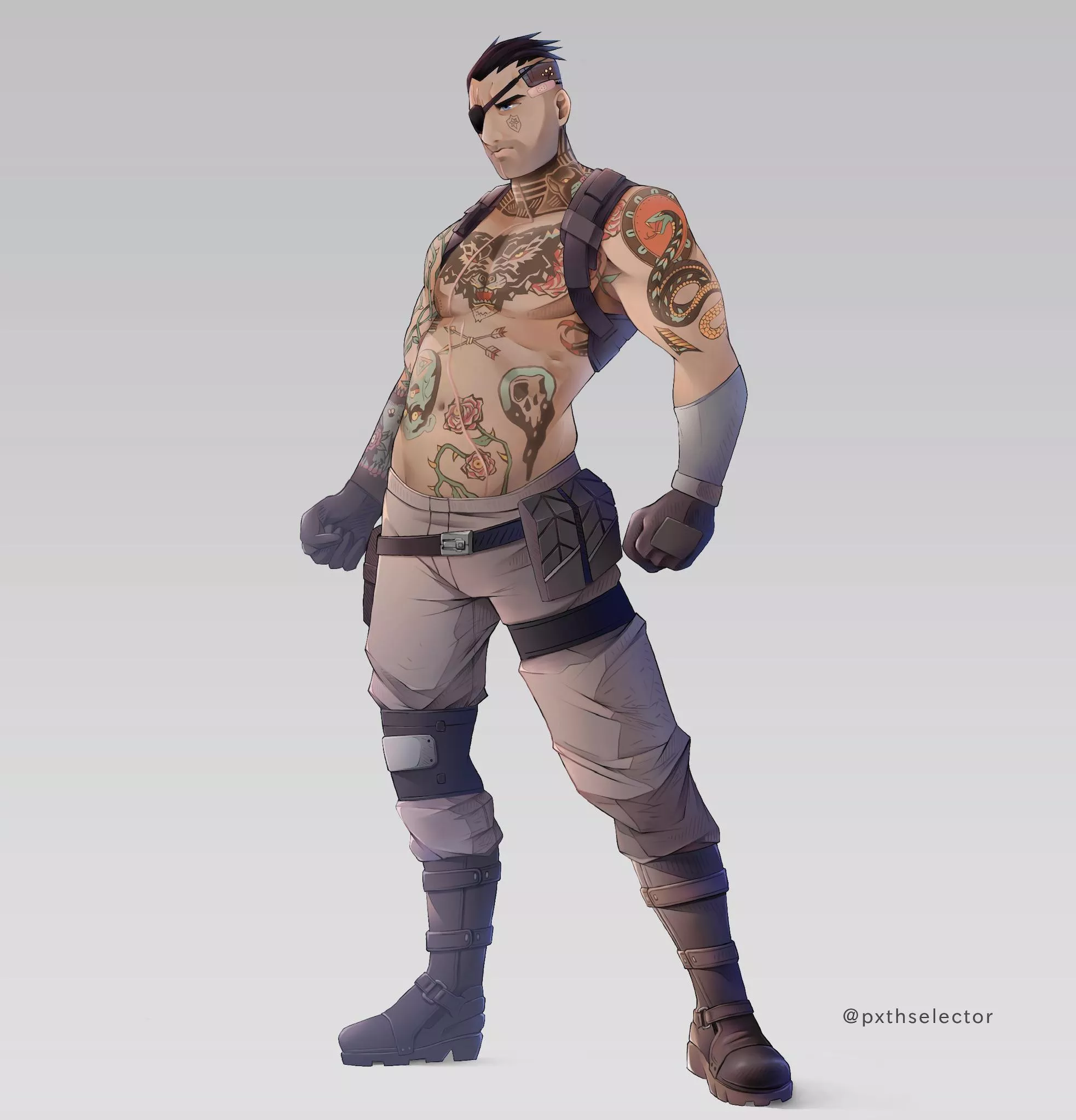 I made this drawing of one of my favorite characters posted by robin_9S