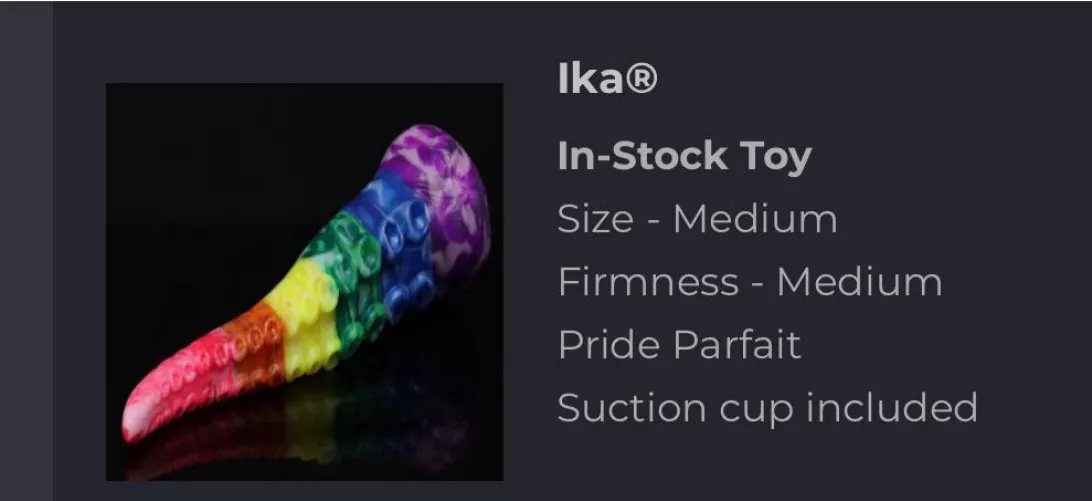 I managed to get one of the two medium IKA 😍 in pride parfait by Bradsohard69