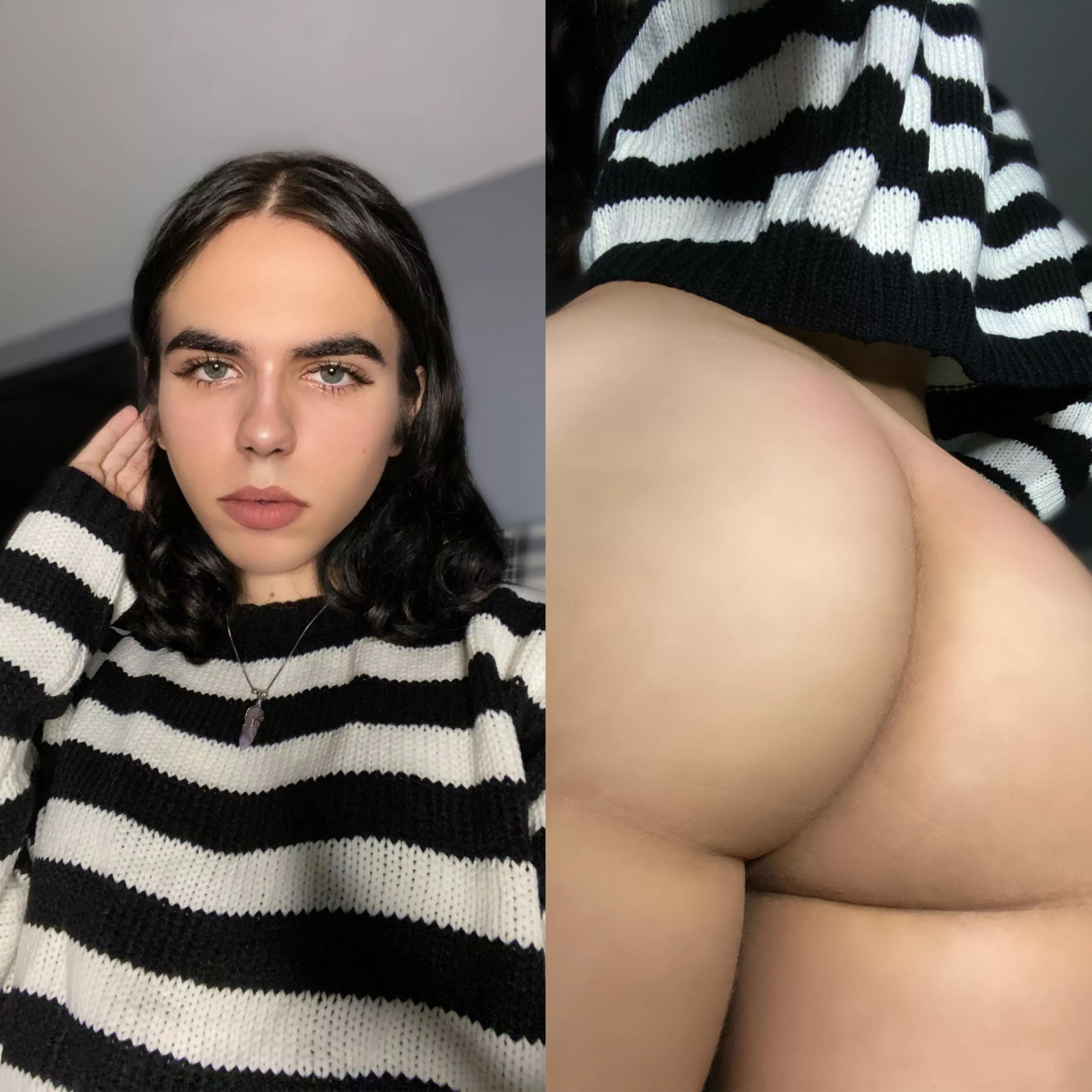 I might sit on your face if you ask nicely 😌🖤 posted by Affectionate-Cod-893