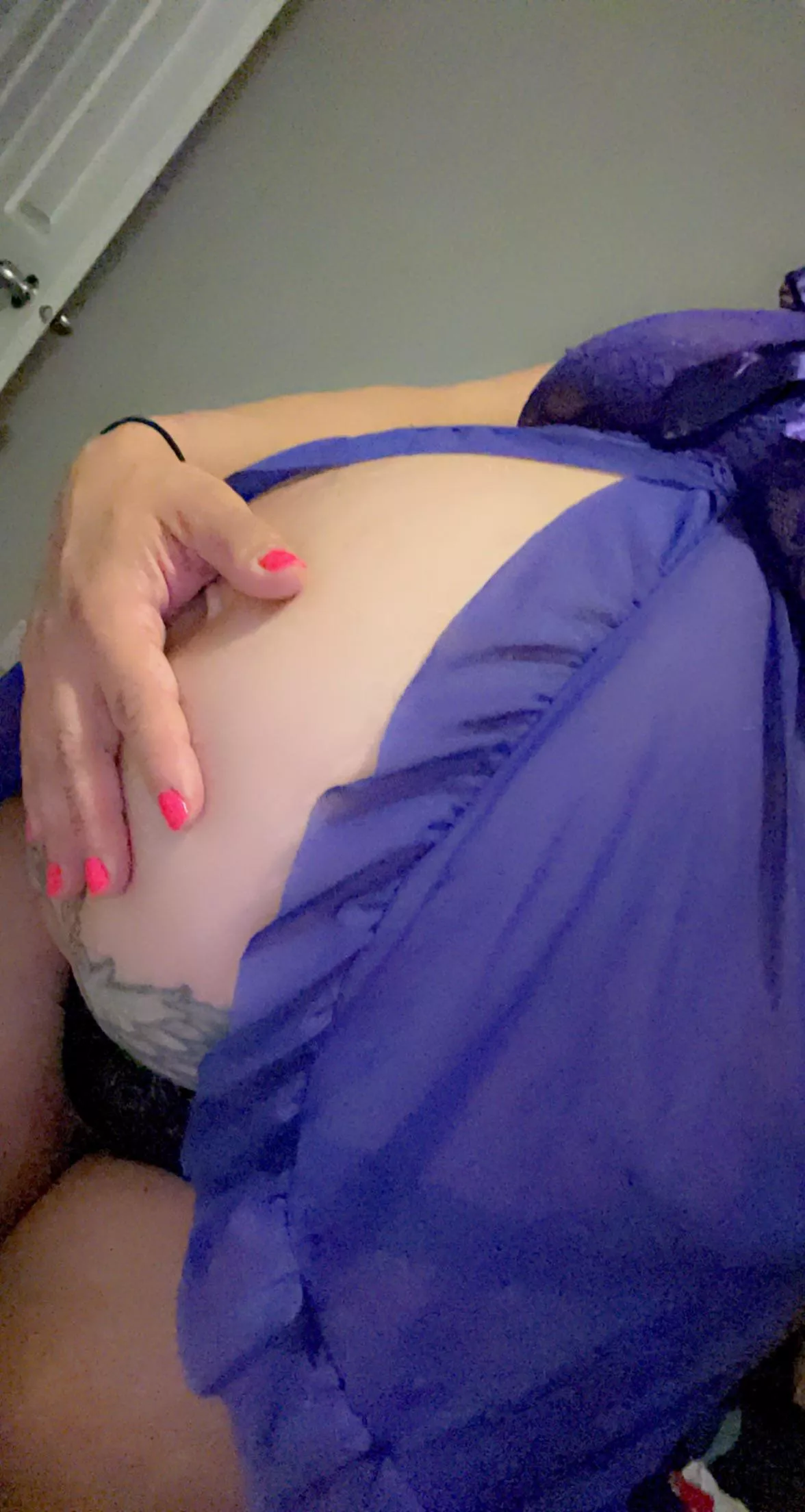 I miss my belly posted by Browneyedmilf