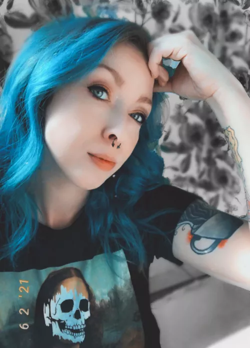 I miss my blue hair by electricmama69