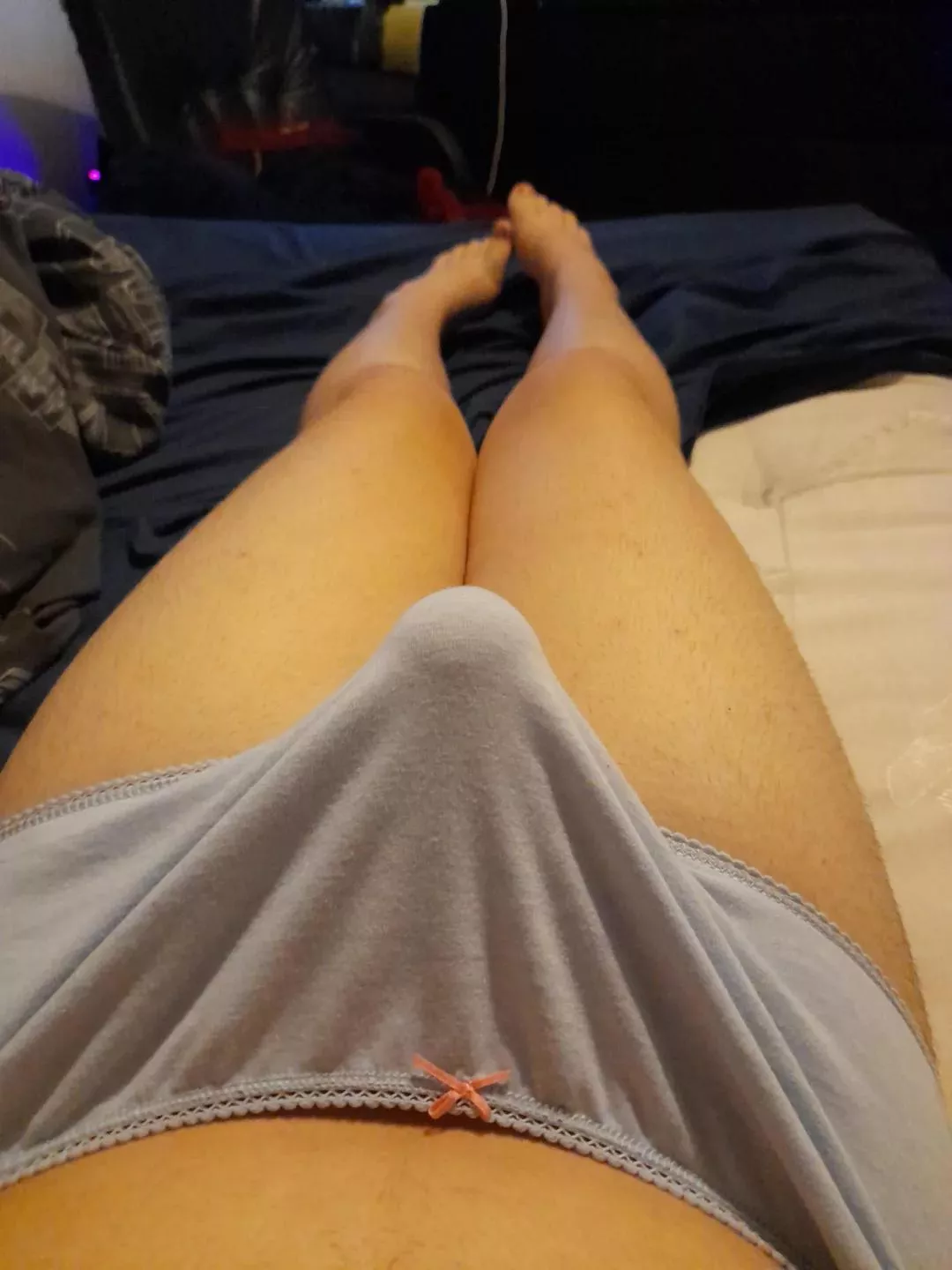 I must ask? am I cute? 🥺 💙 posted by FarCarrot8951