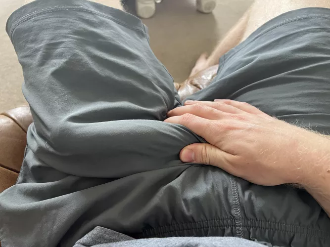 I need a hand out of these gym shorts by gthrowawayg1