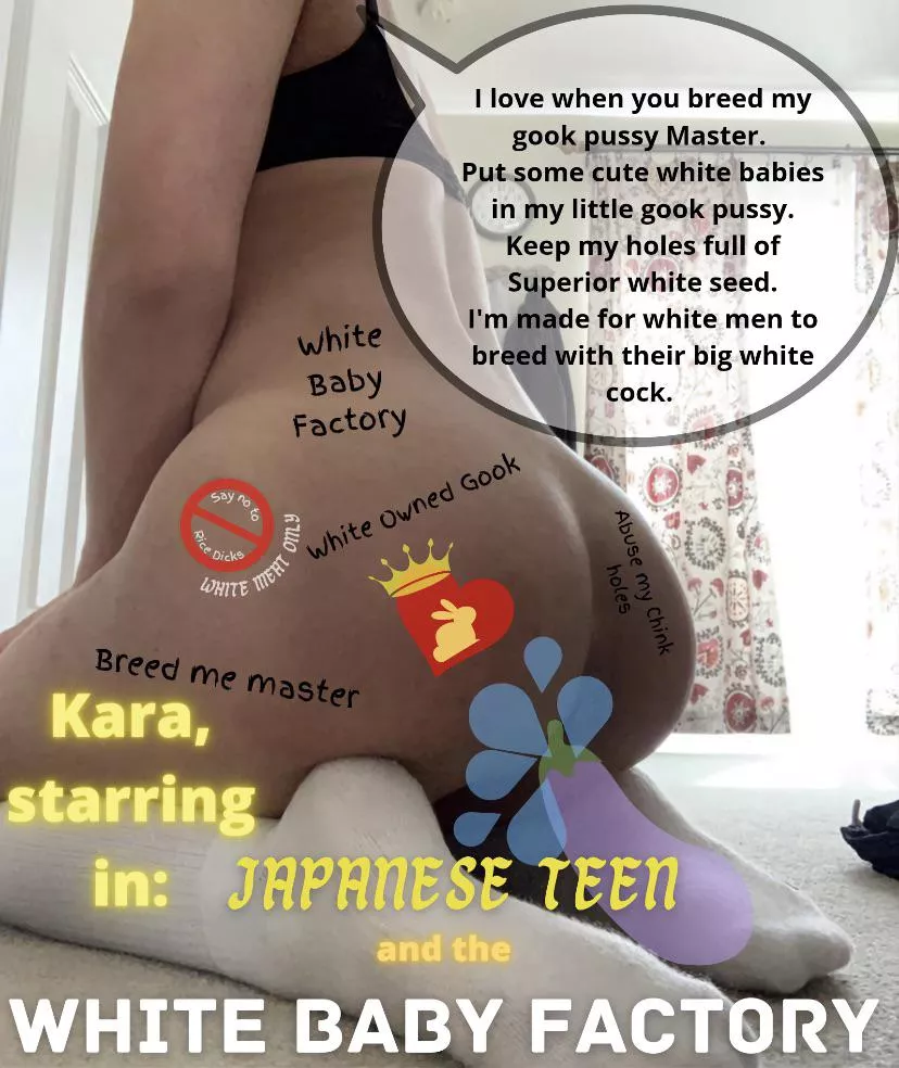 i need a white supremacist to degrade an inferior subhuman yellow skinned slant eyed chink like me posted by bimbosexdoll