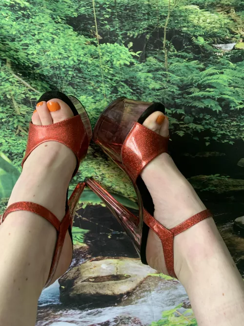 I need some more pleasers 🥹 would you cum over them ?? by Miss_poison_ivy