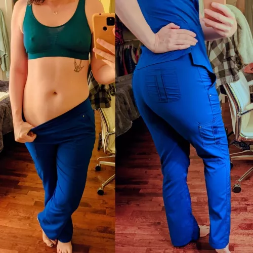 I need to take more pics in my scrubs by TOYST_OF