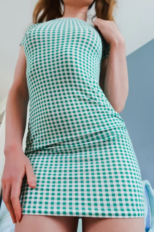 I never wear a bra with this sundress! by clarabelle_says