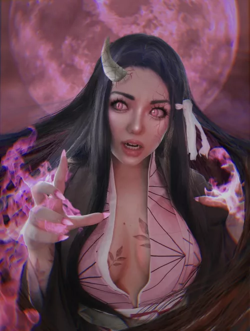 I present you my Nezuko cosplay ! What do you think ? credit : nashinarusecosplay by nashinaruse