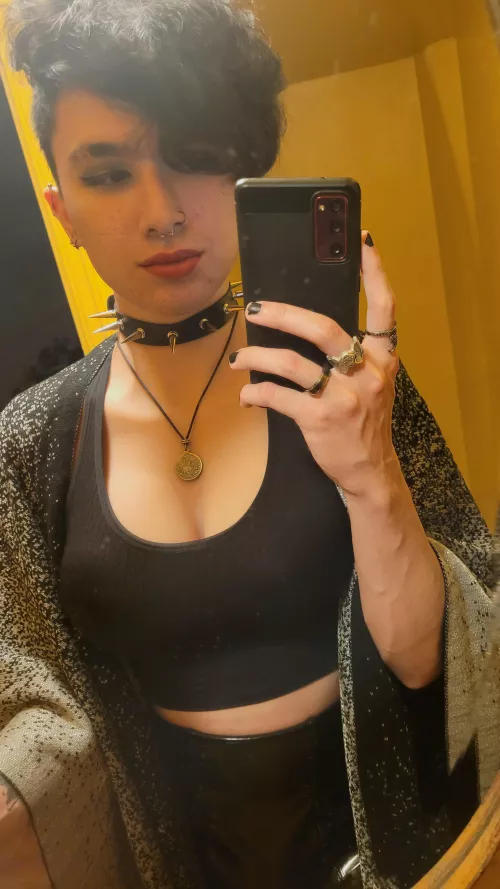 I put a spell on you because you're mine 😈🔮🐈‍⬛🖤 by throwawayfemboy98