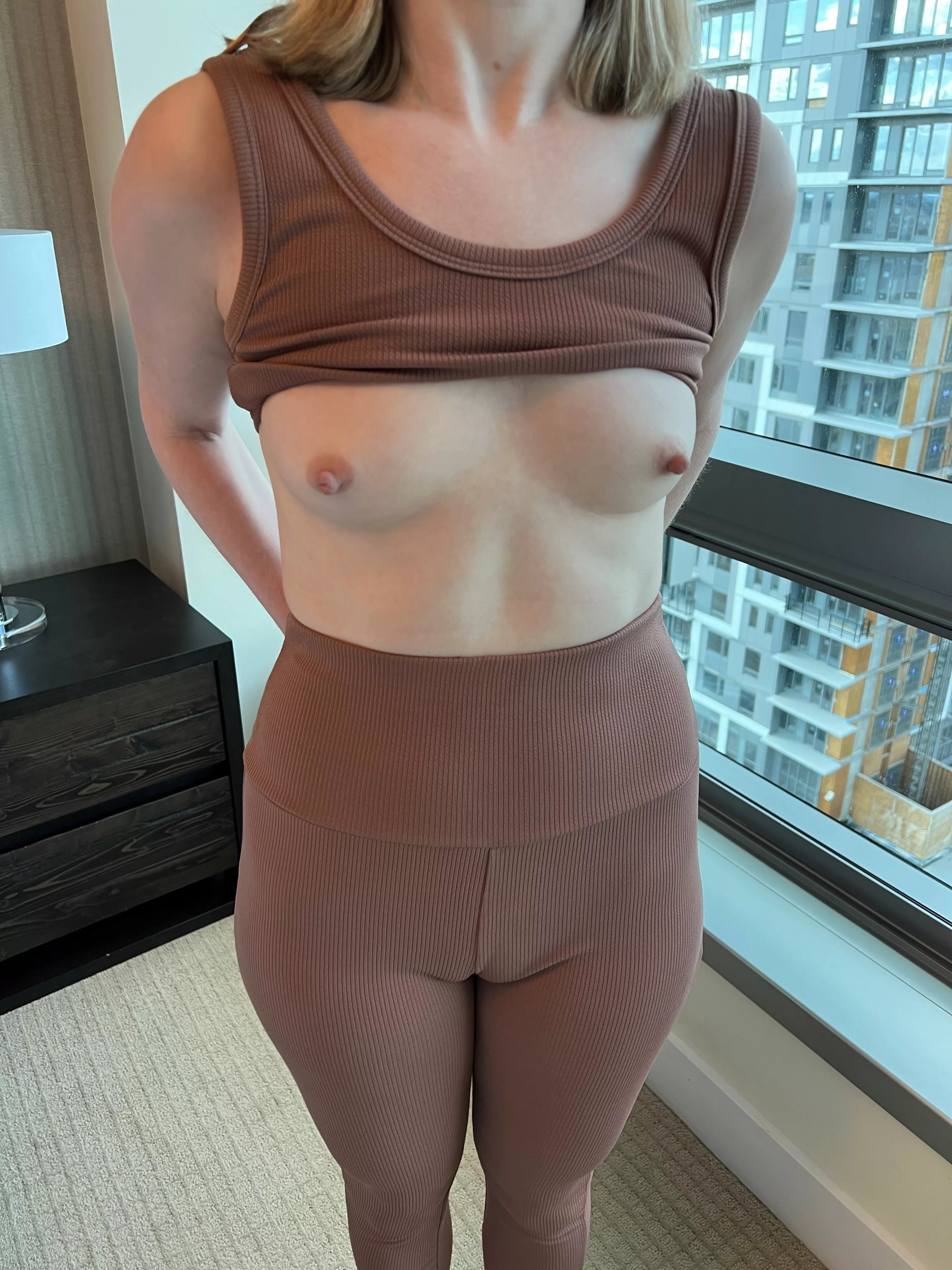 I rarely wear bras 🤤💙💛 posted by -LittleMissSarah-