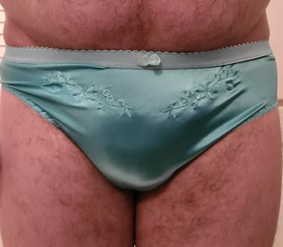 I realized this morning I hate the way I look. the panties are great, but me, I'm fat. I'm gonna change this. I want to make my panties look good. by Mismatch15