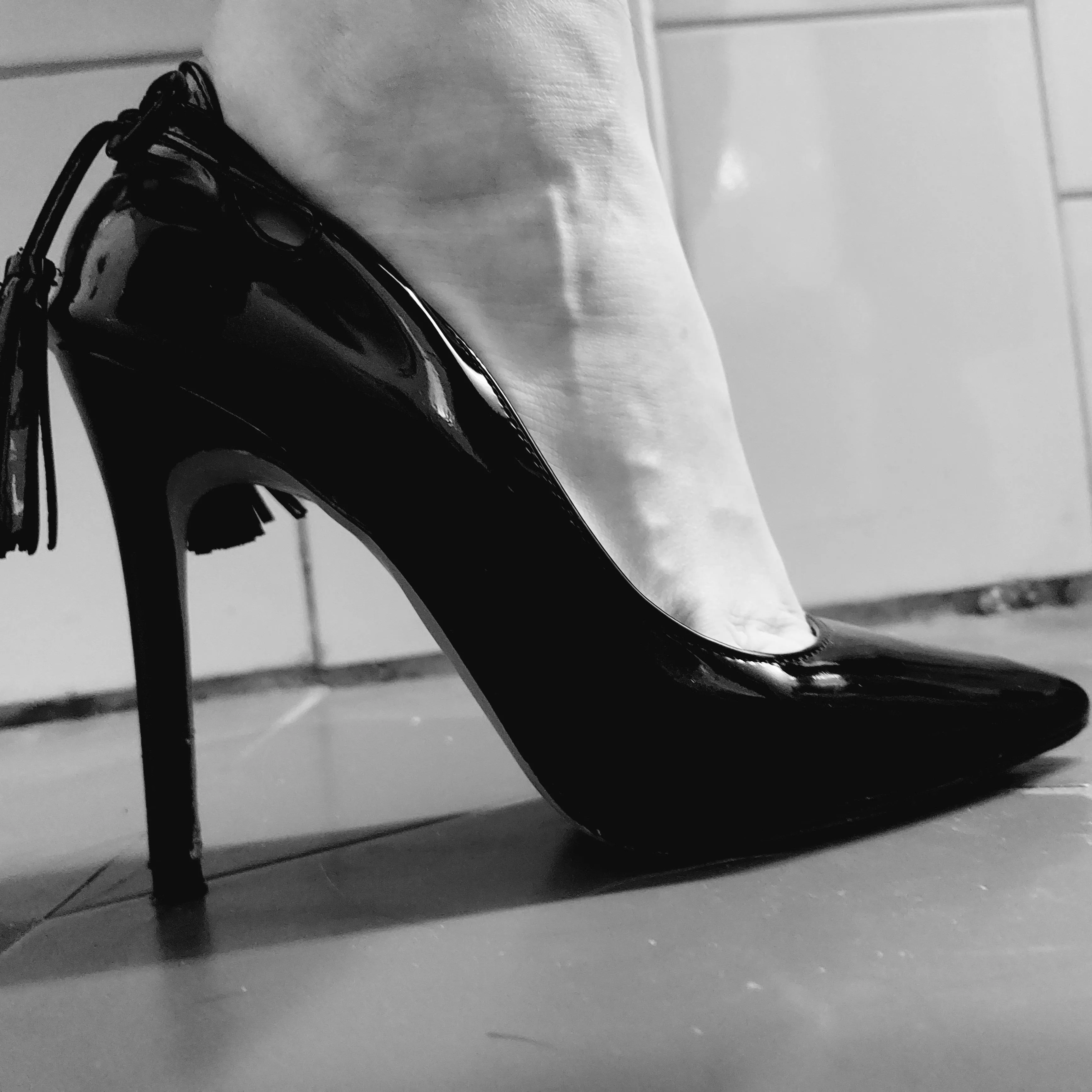 I really like this shoes. But i think i need nwe one with higher heels. posted by Mistress_Priest