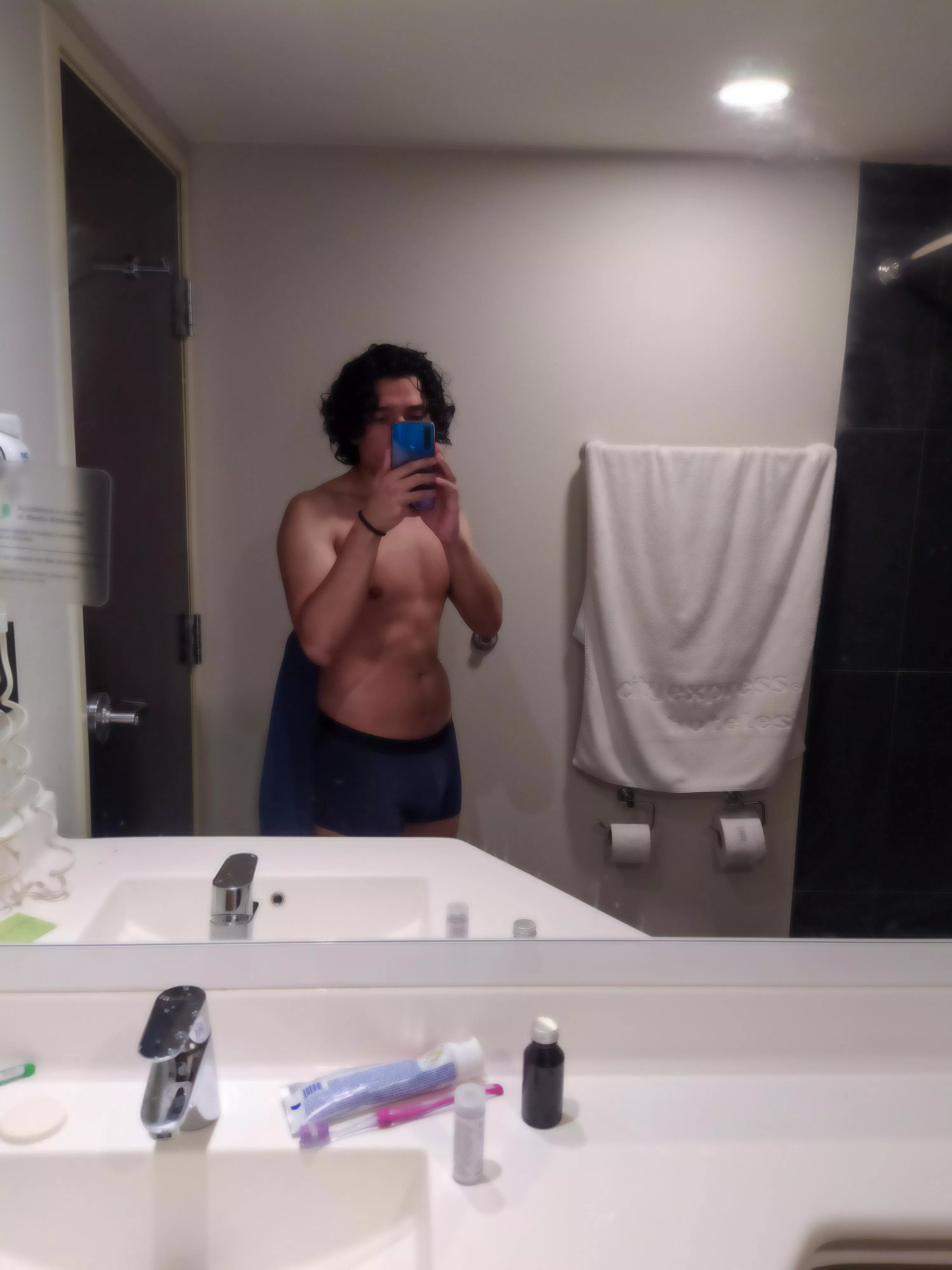 I really liked this mirror posted by Comfortable_Fan108