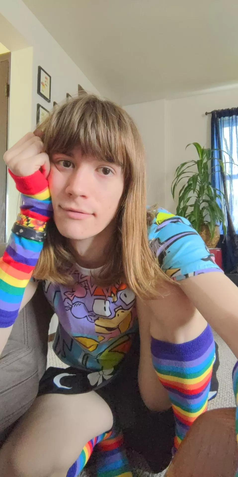 I really love colorful clothes🐱❤️‍🔥 posted by meltedkittie