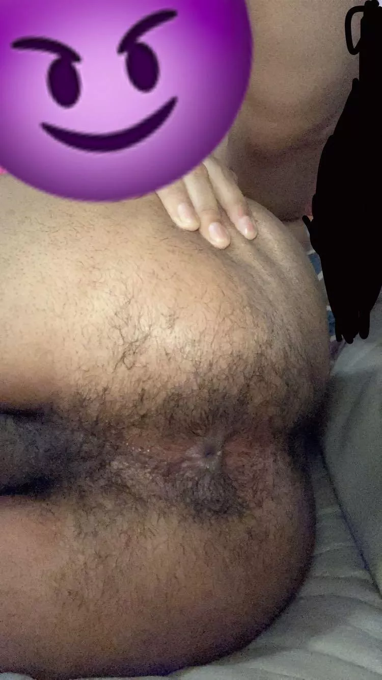 I really love this photo that I took today of my furry hole 😵‍💫 posted by BiTwink7769