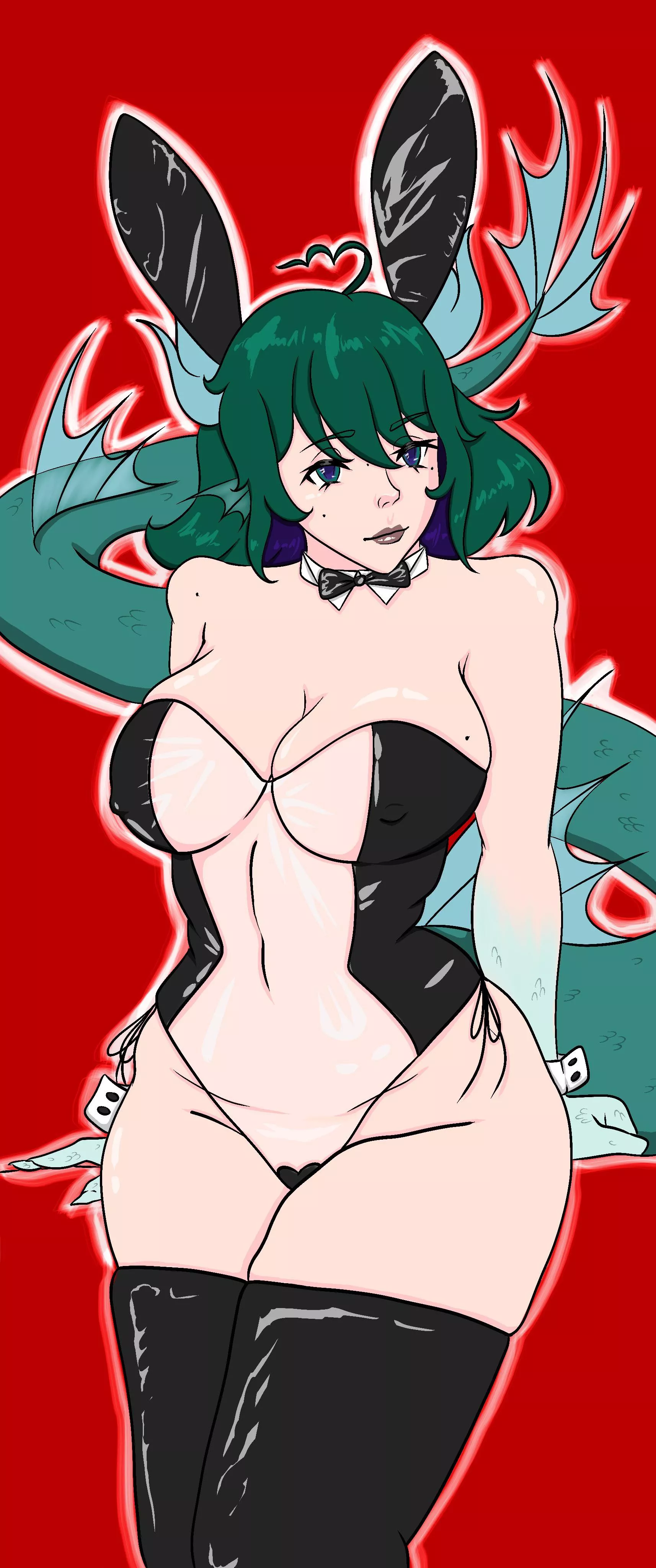 I saw you like bunny girls… I know I’m not fluffy… but I still hope you like my outfit. posted by reira_hoshikuzu