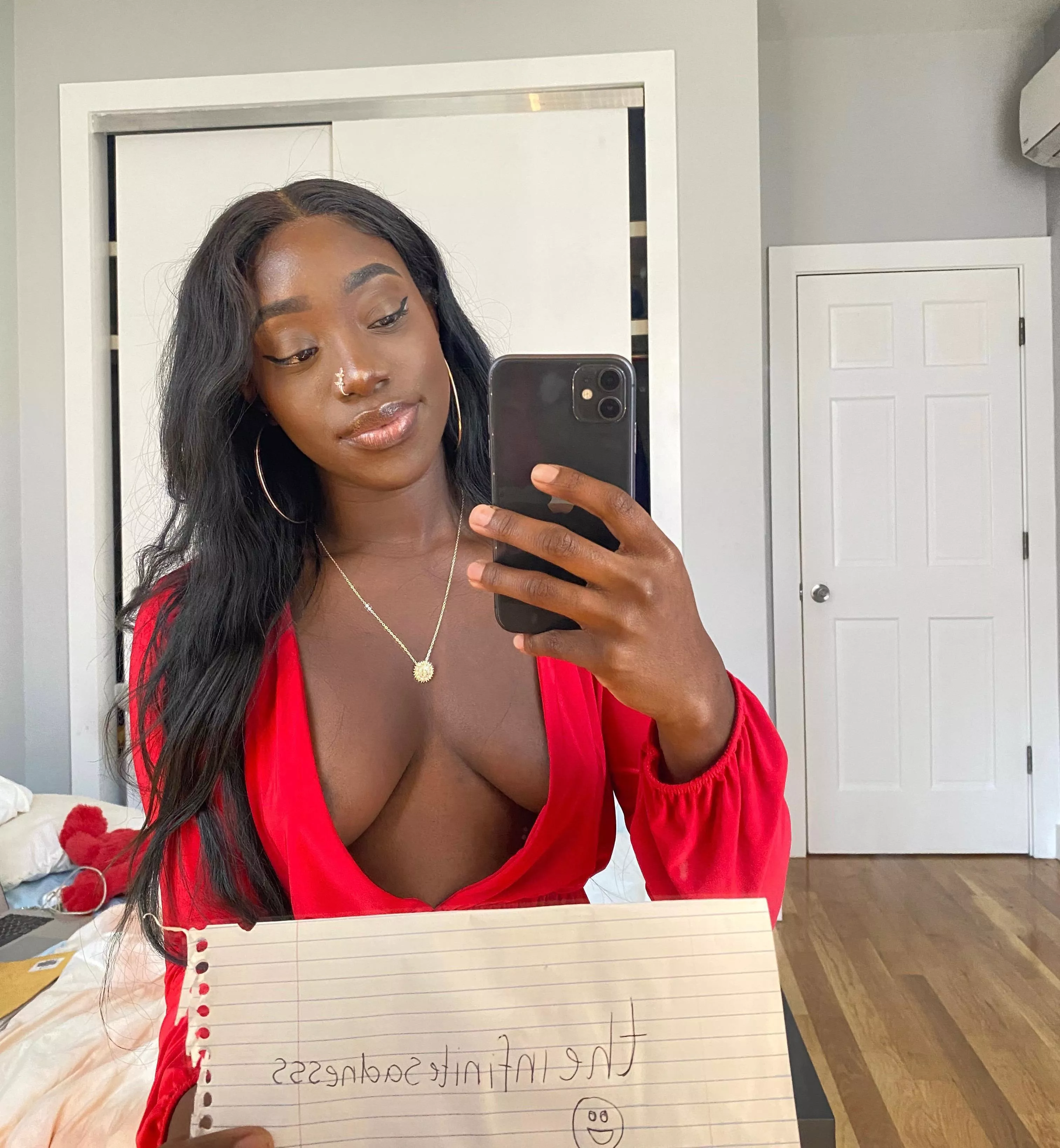 I should bring my shirt down lower… posted by theinfinitesadnesss