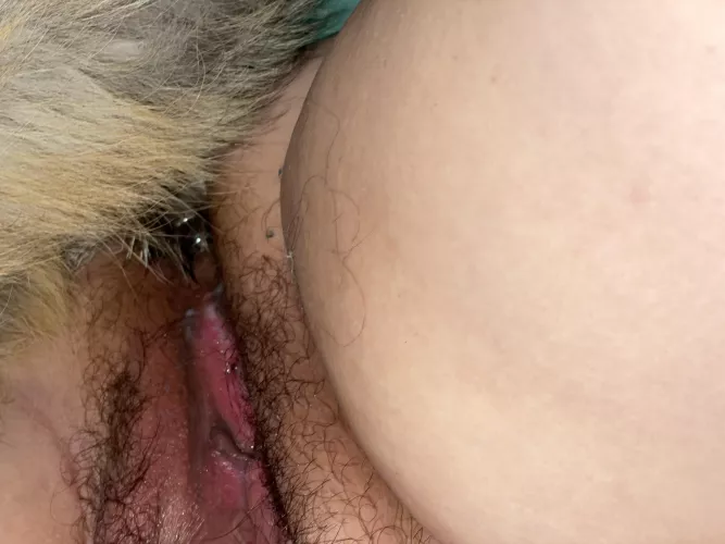 I slept with my plug, and now I’m hopelessly addicted and never want it out of me. My tail is about 80 inches long and I love that it drags behind me like the worthy fox bride I am! by warriorprincesstink