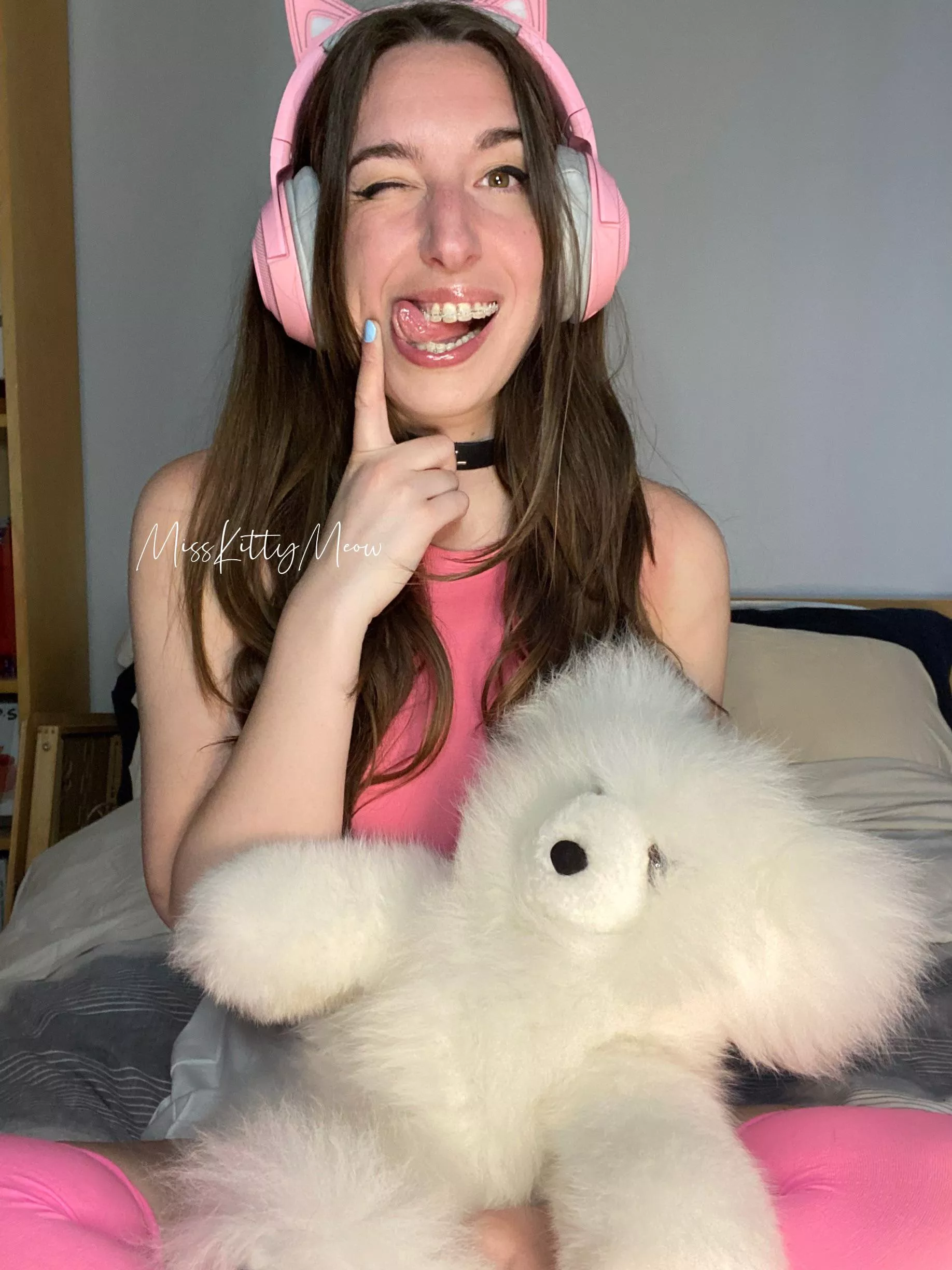 I somehow always end up with my tongue out posted by MissKittyMeoww