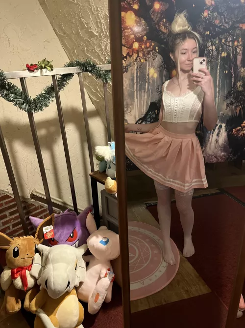 I swapped black socks for fishnets and this is definitely more angelic 😇 by summer_smores05