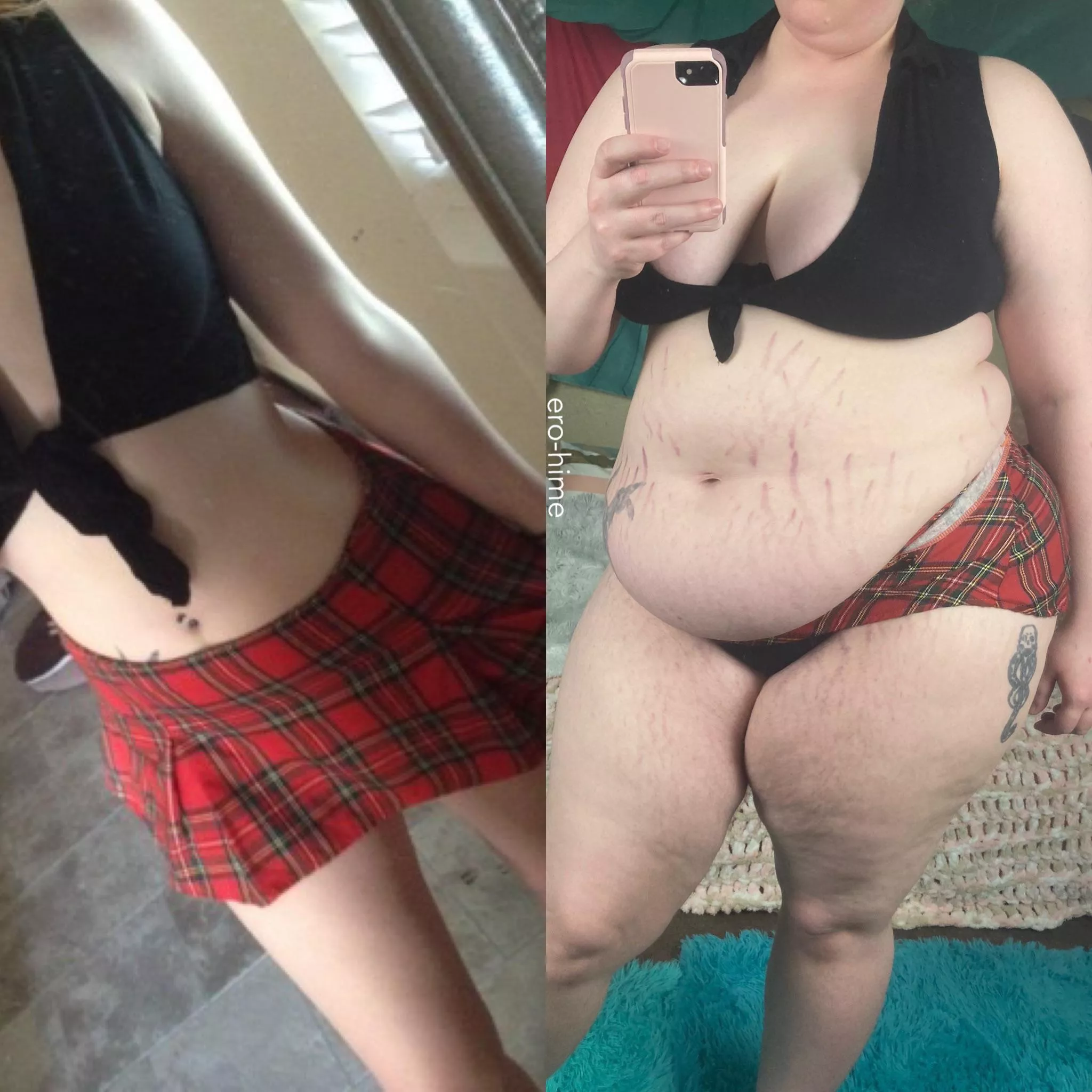 I swear there was a time this skirt fit me 🥵 posted by ero-hime