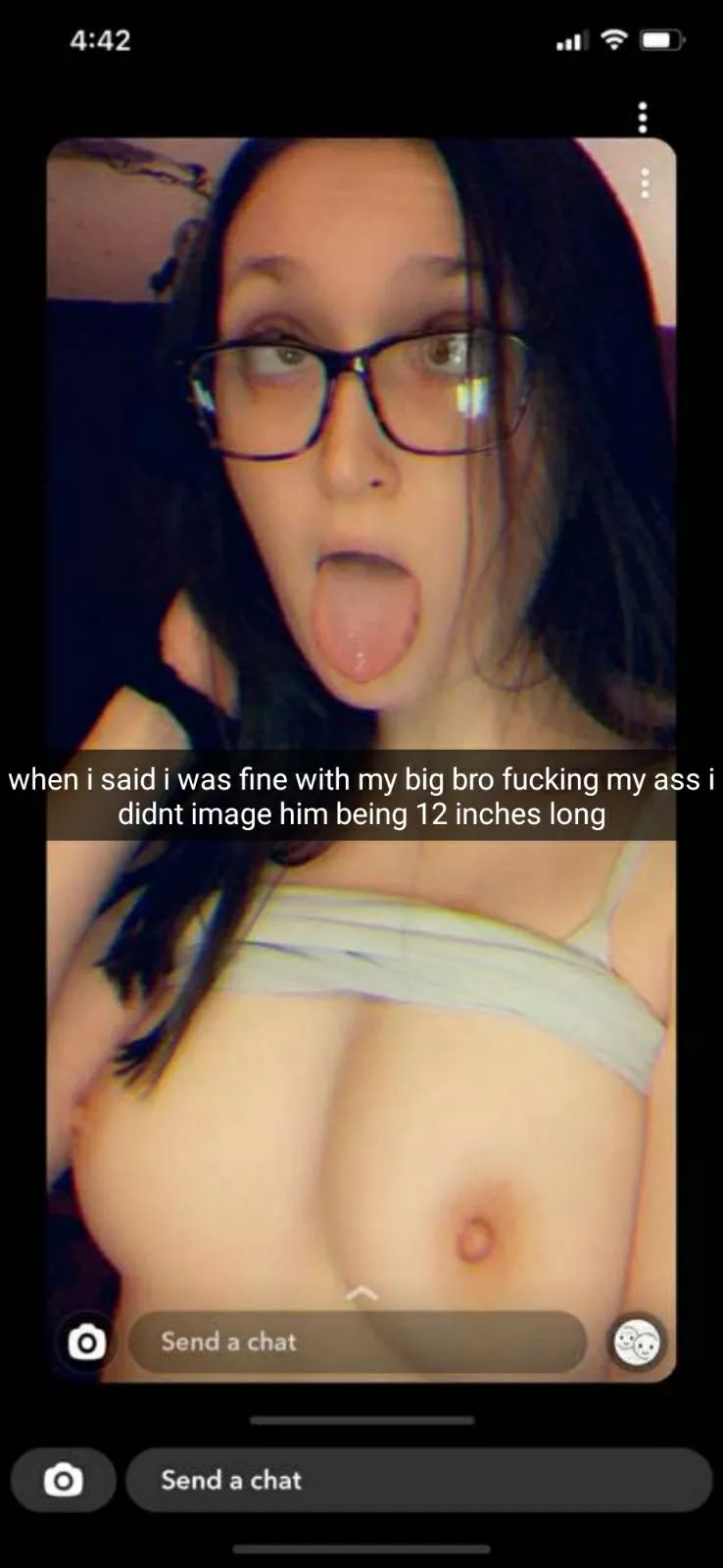 I think I broke my sisters mind along with her ass posted by Nagamie