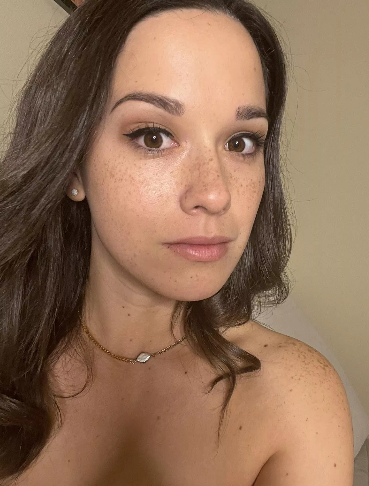 I think I get a new freckle every time I go out in the sun :P posted by AlanaAraya