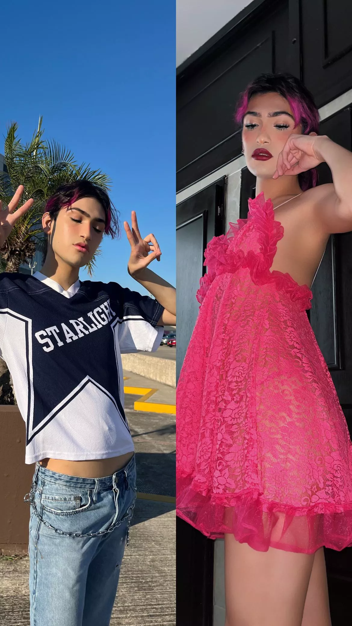 I think I look fem both ways hehe posted by zxhyd