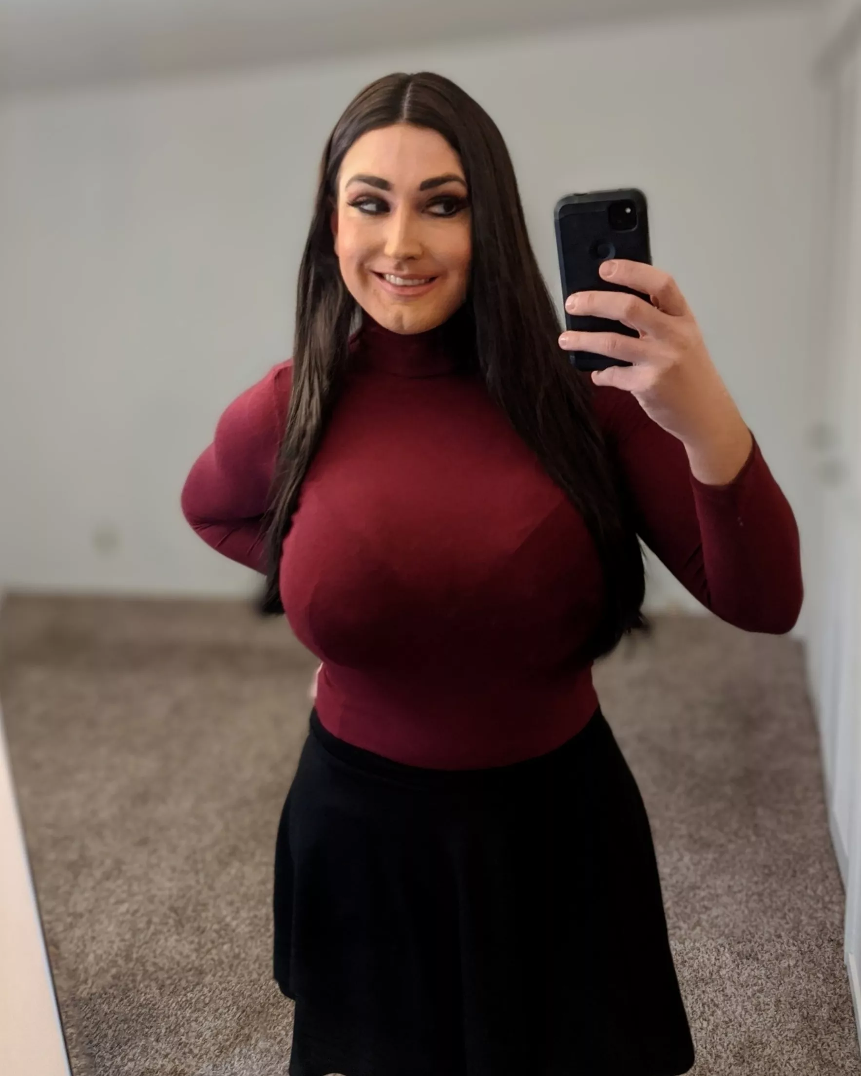 I think I outgrew this shirt.. posted by ThighHiBby