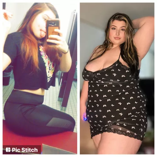 I think I’ve gone up a couple sizes😅😅 by sugargirl2001