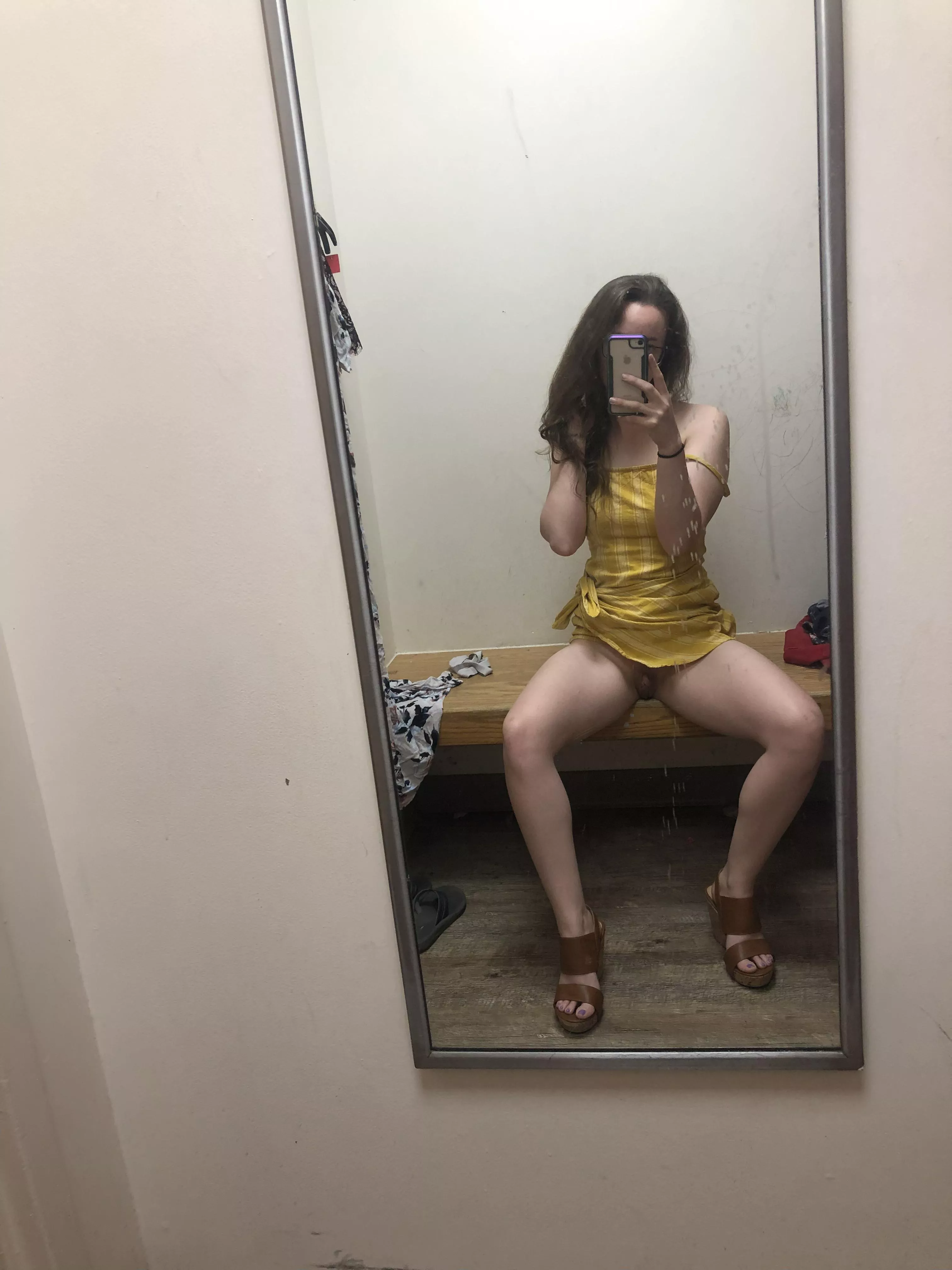 I think my dress is too short 😼 posted by thebreefontaine