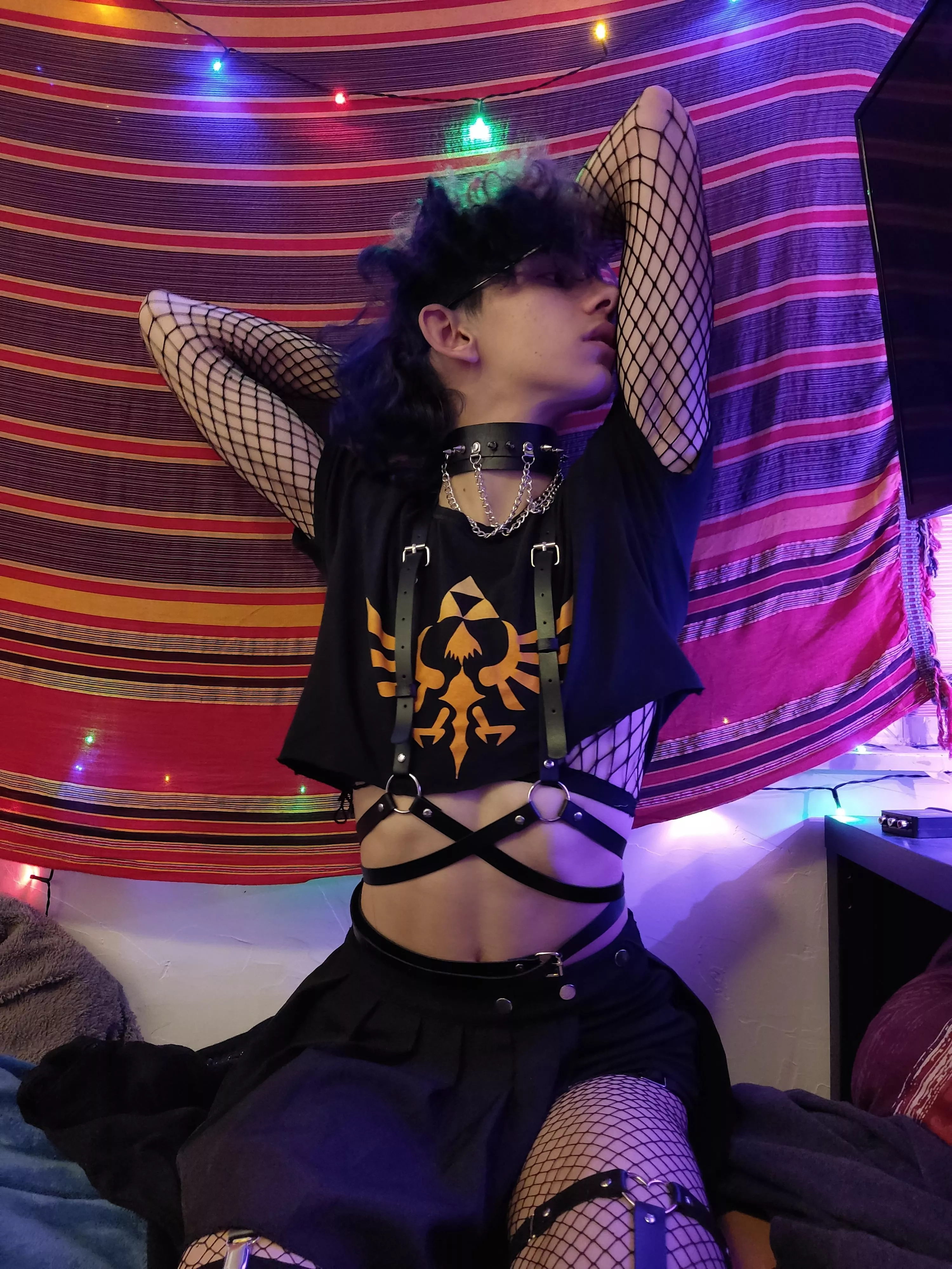 I think the alt look suits me more, than the cute look. posted by Tino_Recap