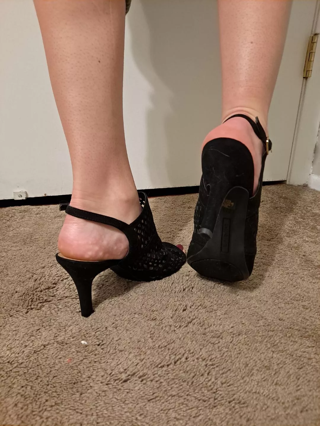 I think these are my favorite pair that I own. posted by hotfeet93