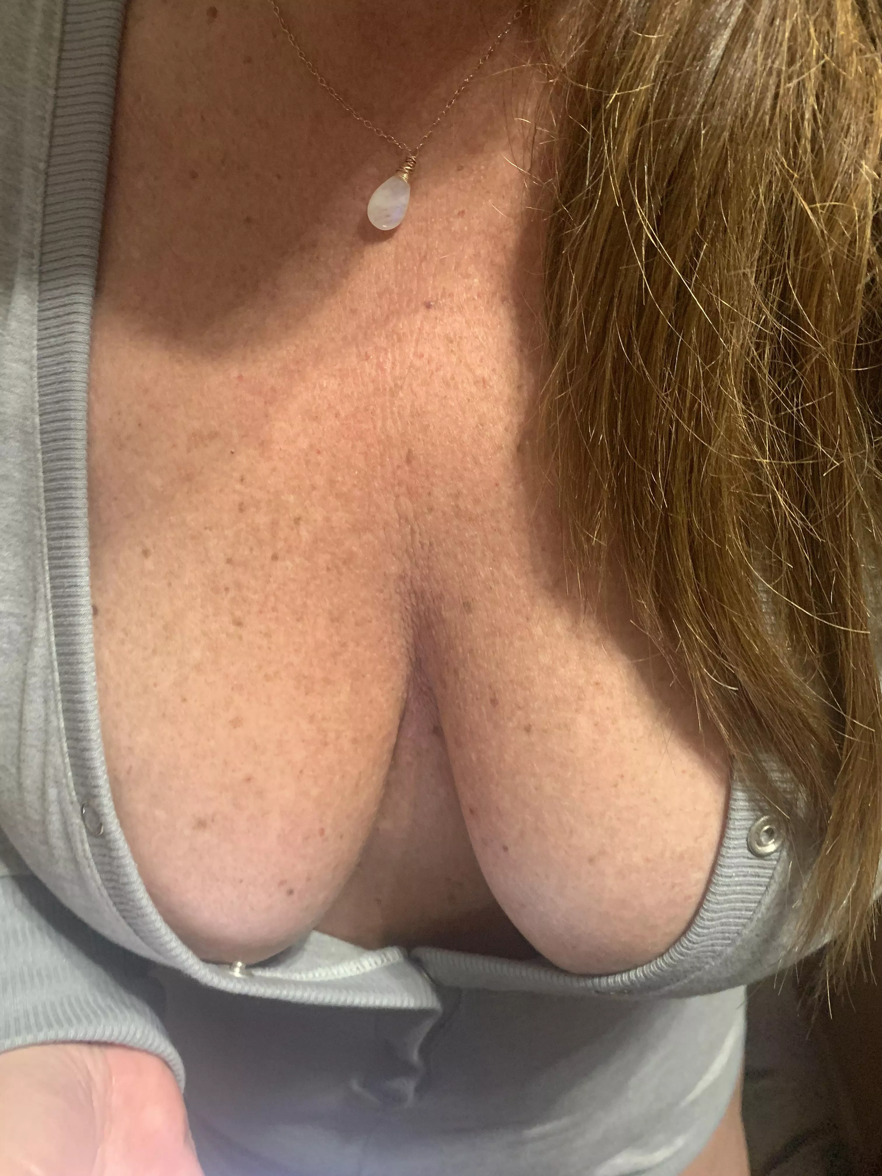 I think this is about the right amount of cleavage for Saturday (50) posted by rremcpl71
