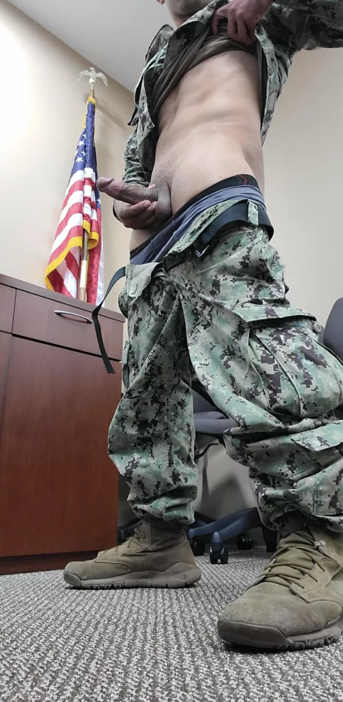 I thought both flag poles looked good in this pic. Thoughts? by Mrwanker91000019