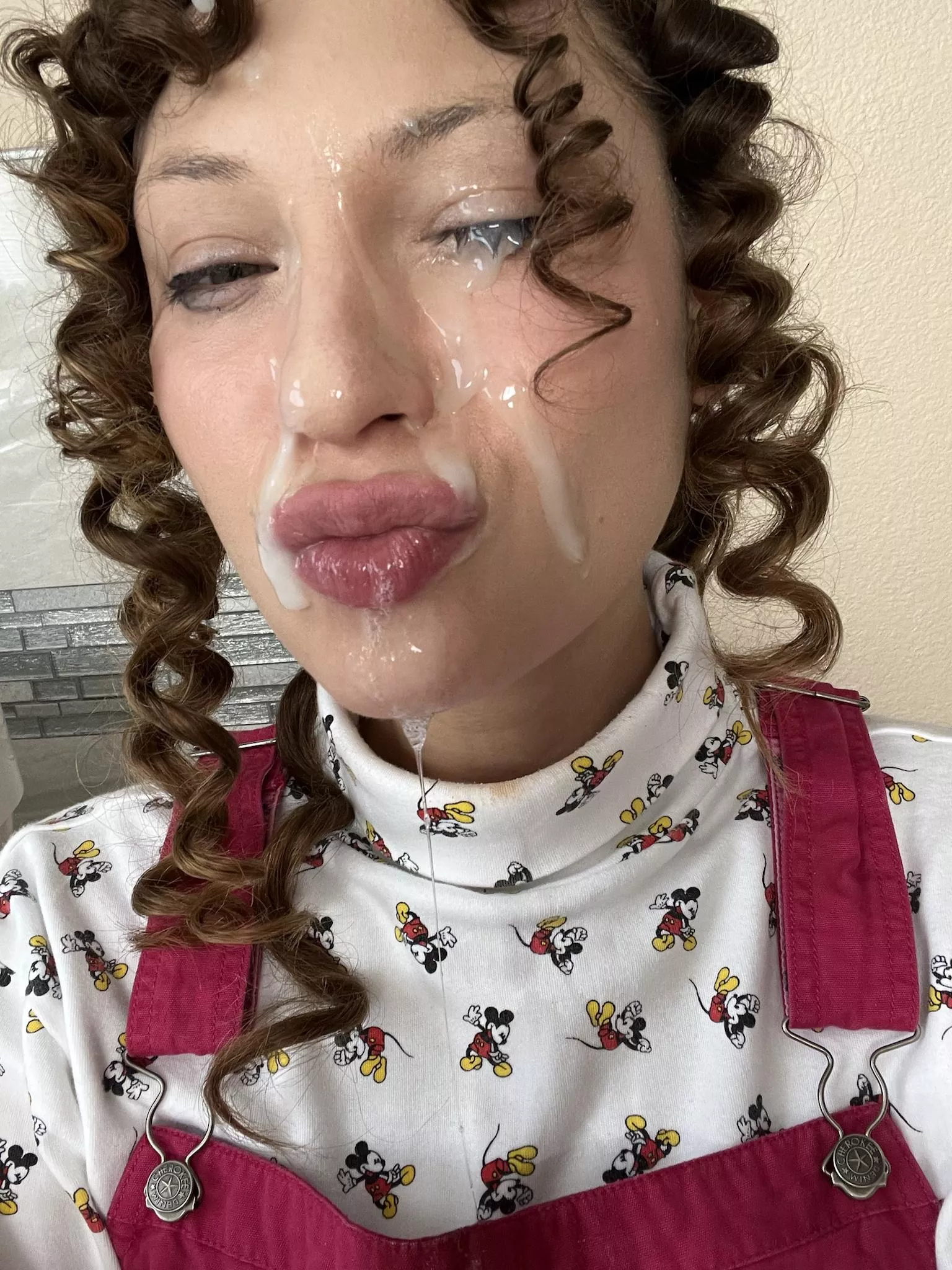 I took a cum selfie after getting face fucked 💋💦 posted by annablossom