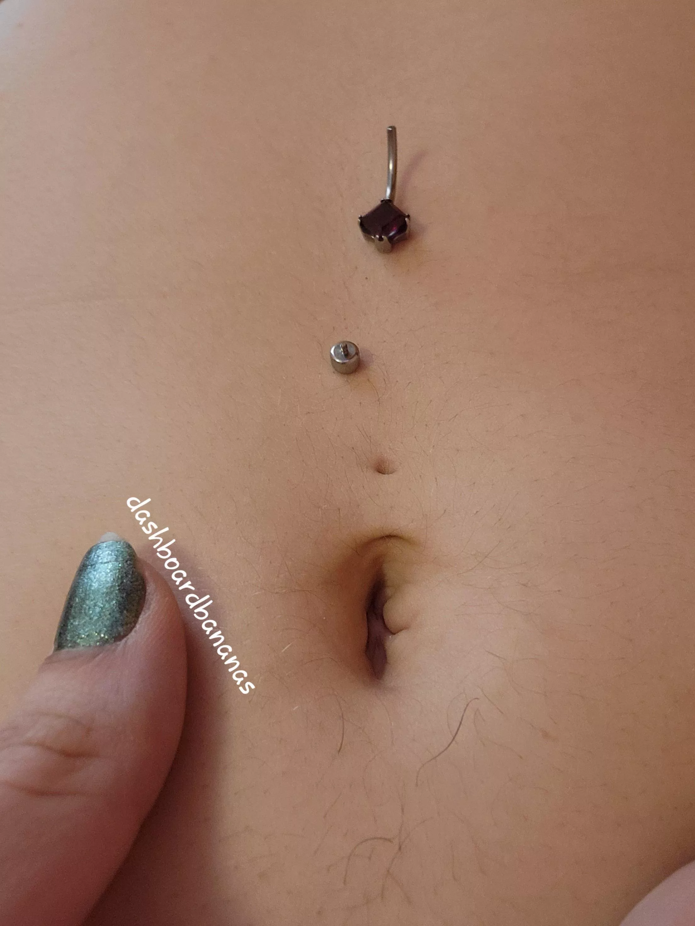 I took a pic of my button for you 😘 posted by dashboardbananas