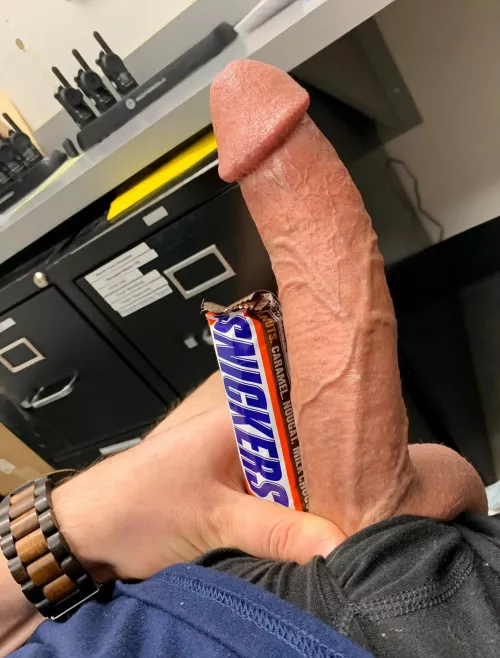 I took this off someone's desk to compare to my cock by ThirdLegSyndrome