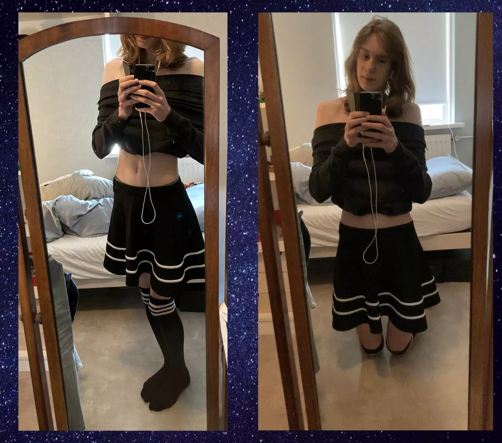 I tried a crop top thingy on for the first time, i hope you like it ^-^ posted by JoellieYT