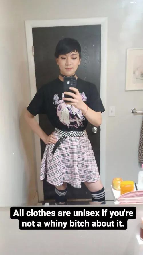 I used to lack the confidence to take mirror pics or selfies ever. Now my friends say I'm vain. by NotANaziOrCommie